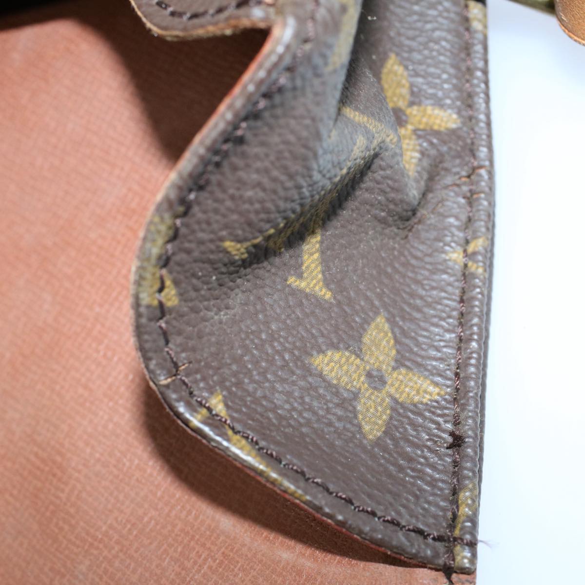LOUIS VUITTON Monogram Cartouchiere GM Shoulder Bag M51252 LV ar10161B