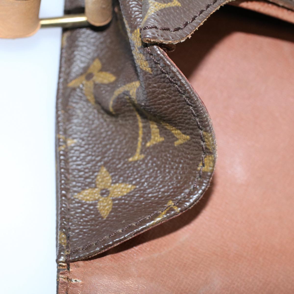 LOUIS VUITTON Monogram Cartouchiere GM Shoulder Bag M51252 LV ar10161B
