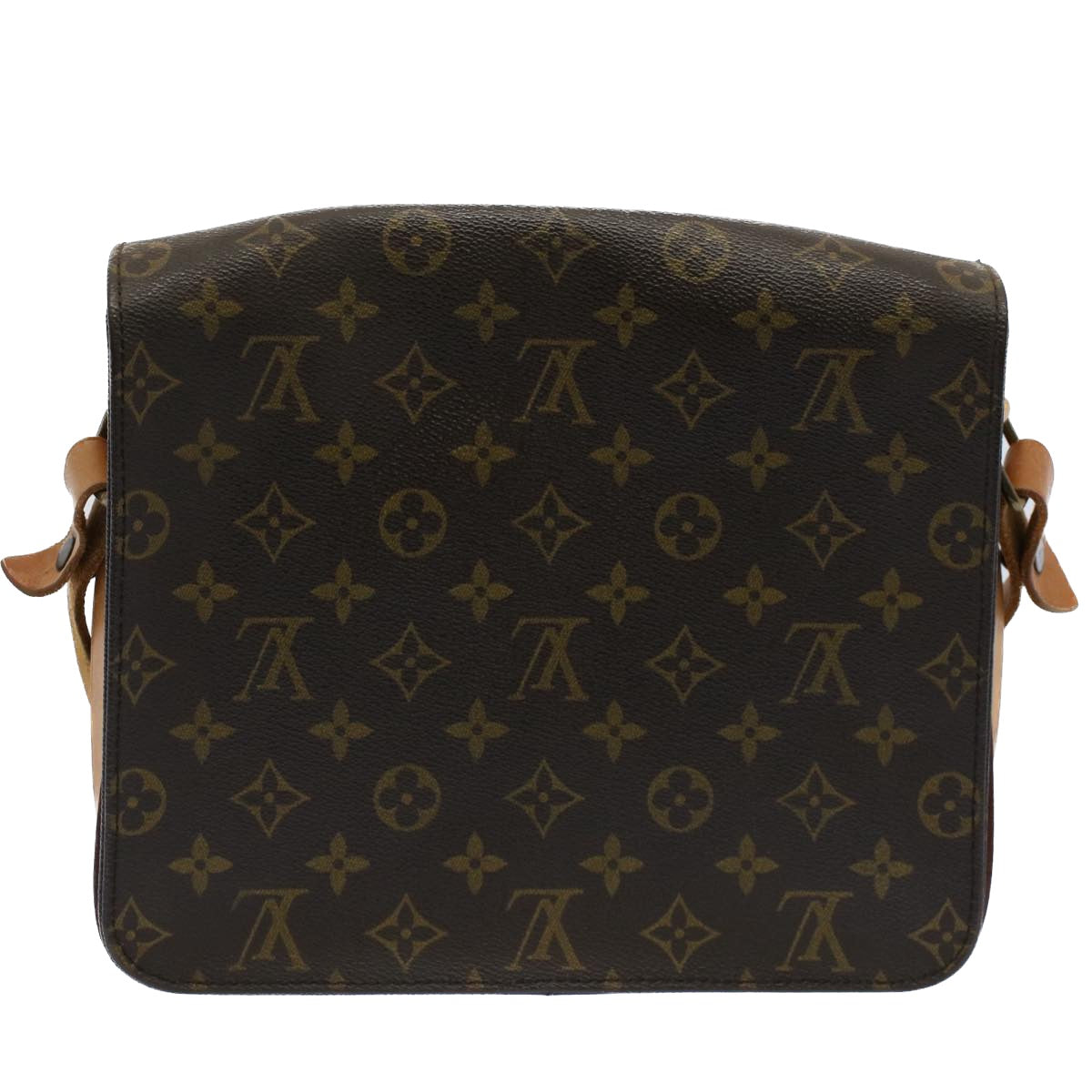 LOUIS VUITTON Monogram Cartouchiere GM Shoulder Bag M51252 LV ar10161B