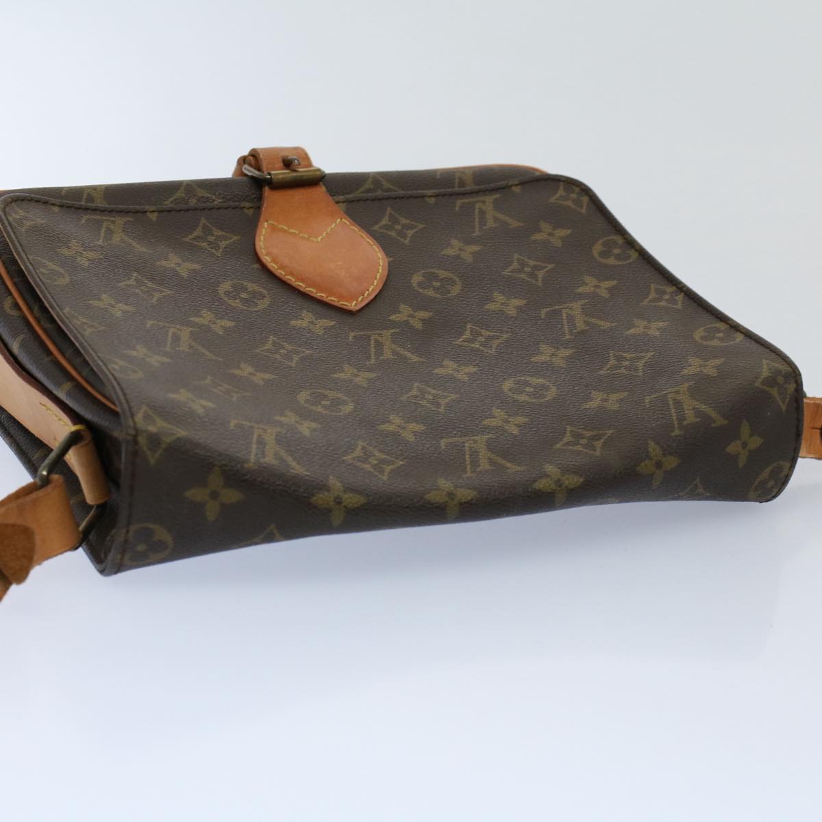 LOUIS VUITTON Monogram Cartouchiere GM Shoulder Bag M51252 LV ar10161B
