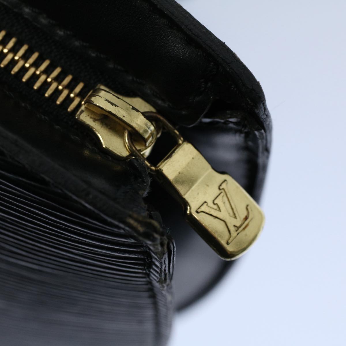LOUIS VUITTON Epi Saint Jacques Shopping Shoulder Bag Black M52262 ar10162B
