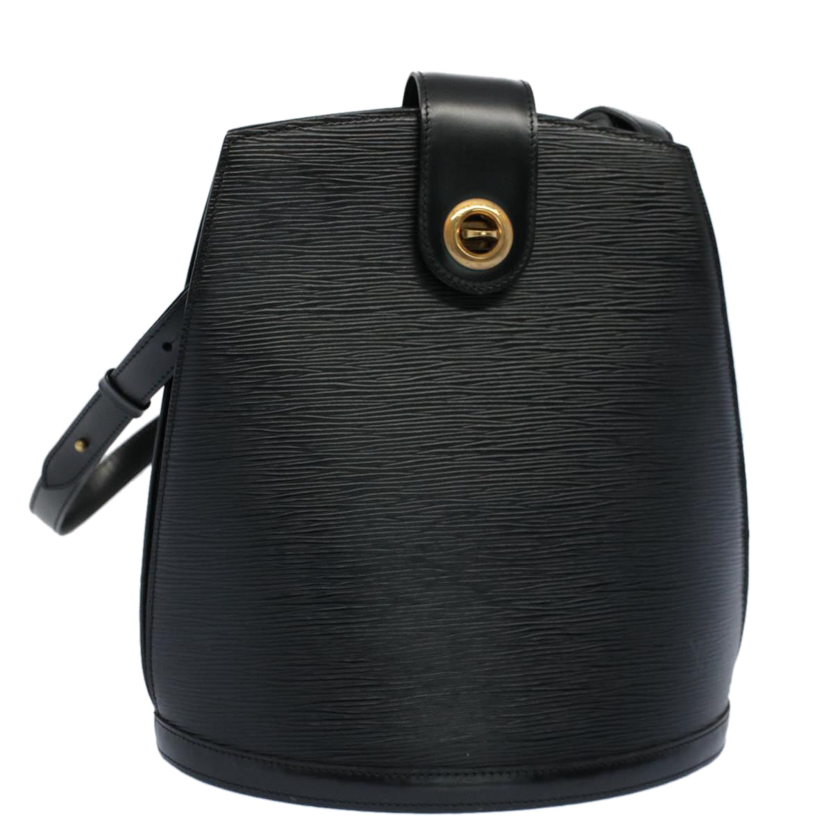 LOUIS VUITTON Epi Cluny Shoulder Bag Black M52252 LV ar10164B