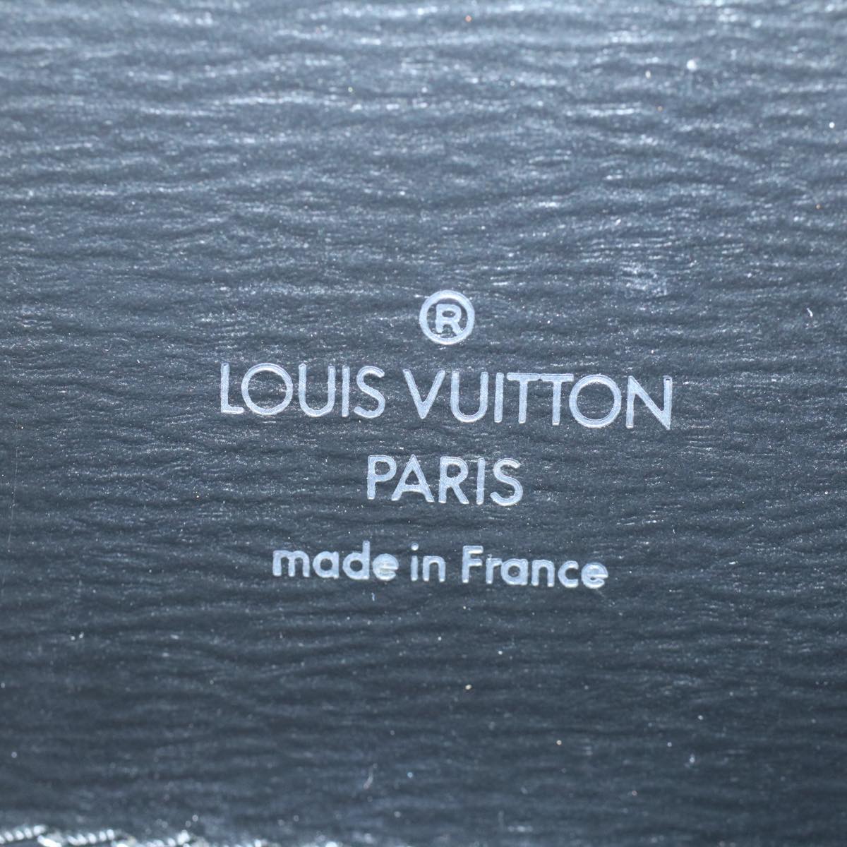 LOUIS VUITTON Epi Cluny Shoulder Bag Black M52252 LV ar10164B