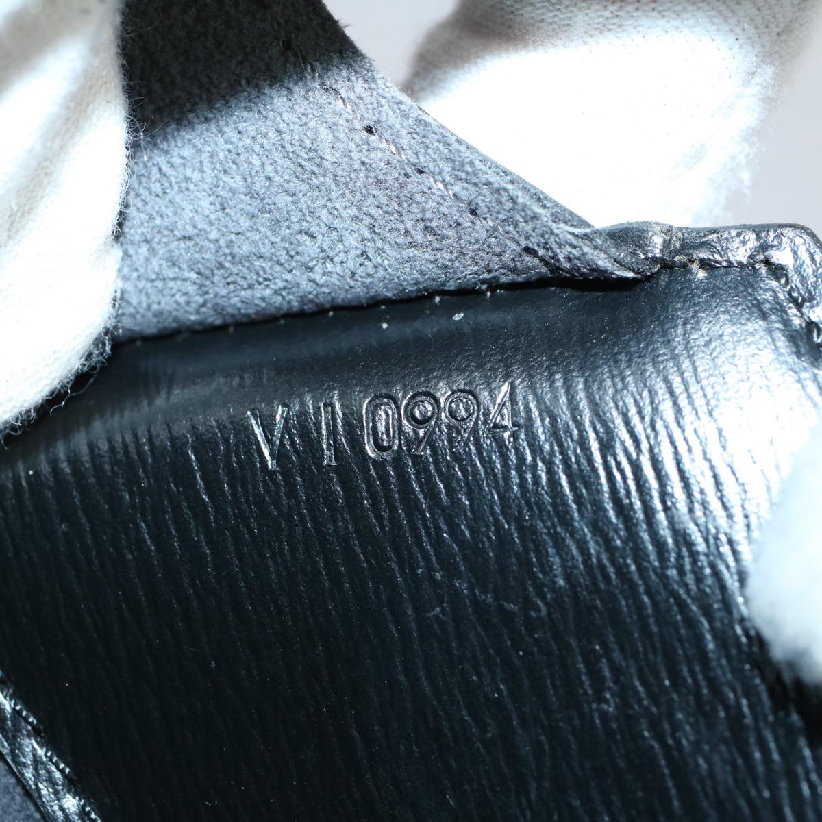 LOUIS VUITTON Epi Cluny Shoulder Bag Black M52252 LV ar10164B