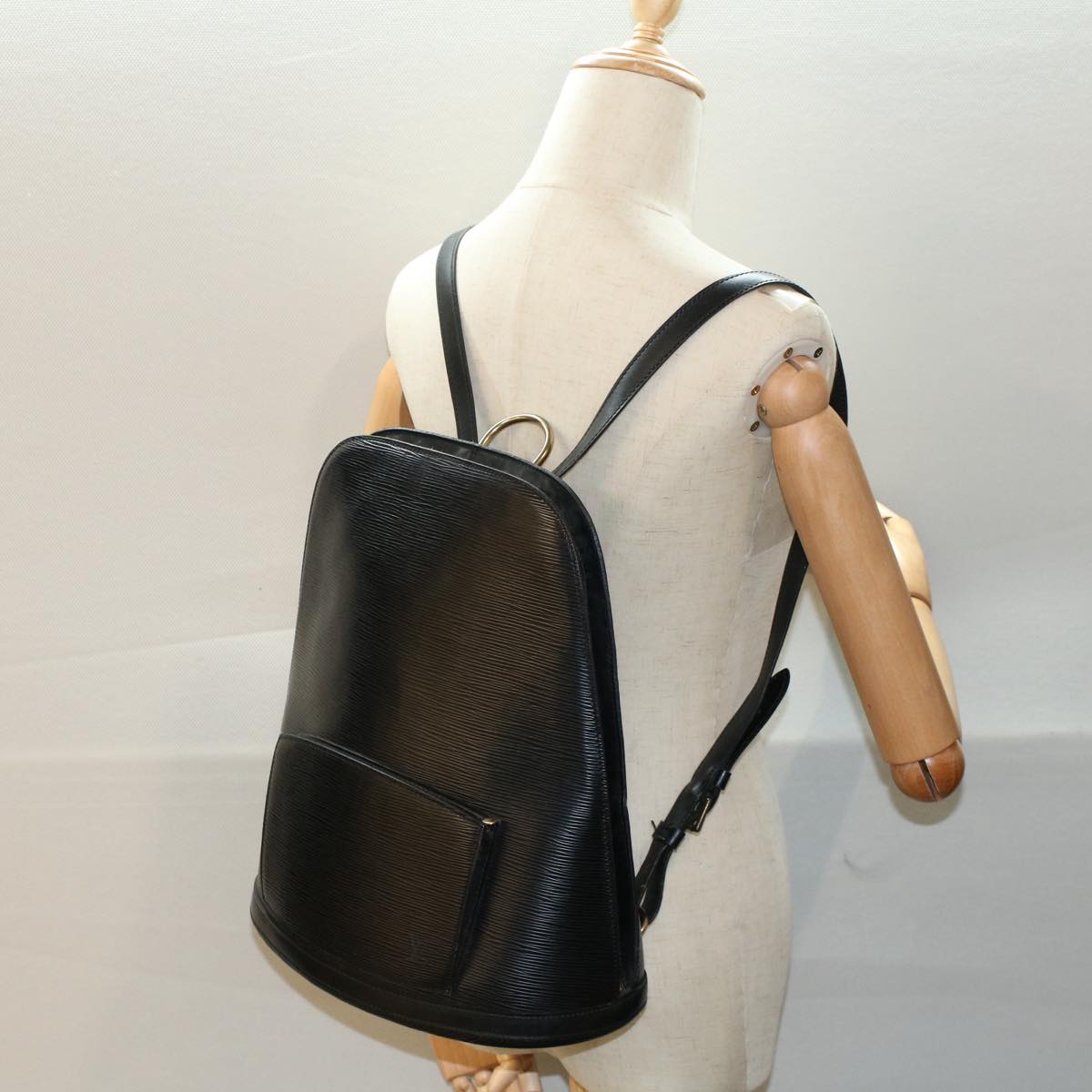 LOUIS VUITTON Epi Coblanc Shoulder Bag Black M52292 LV ar10167B
