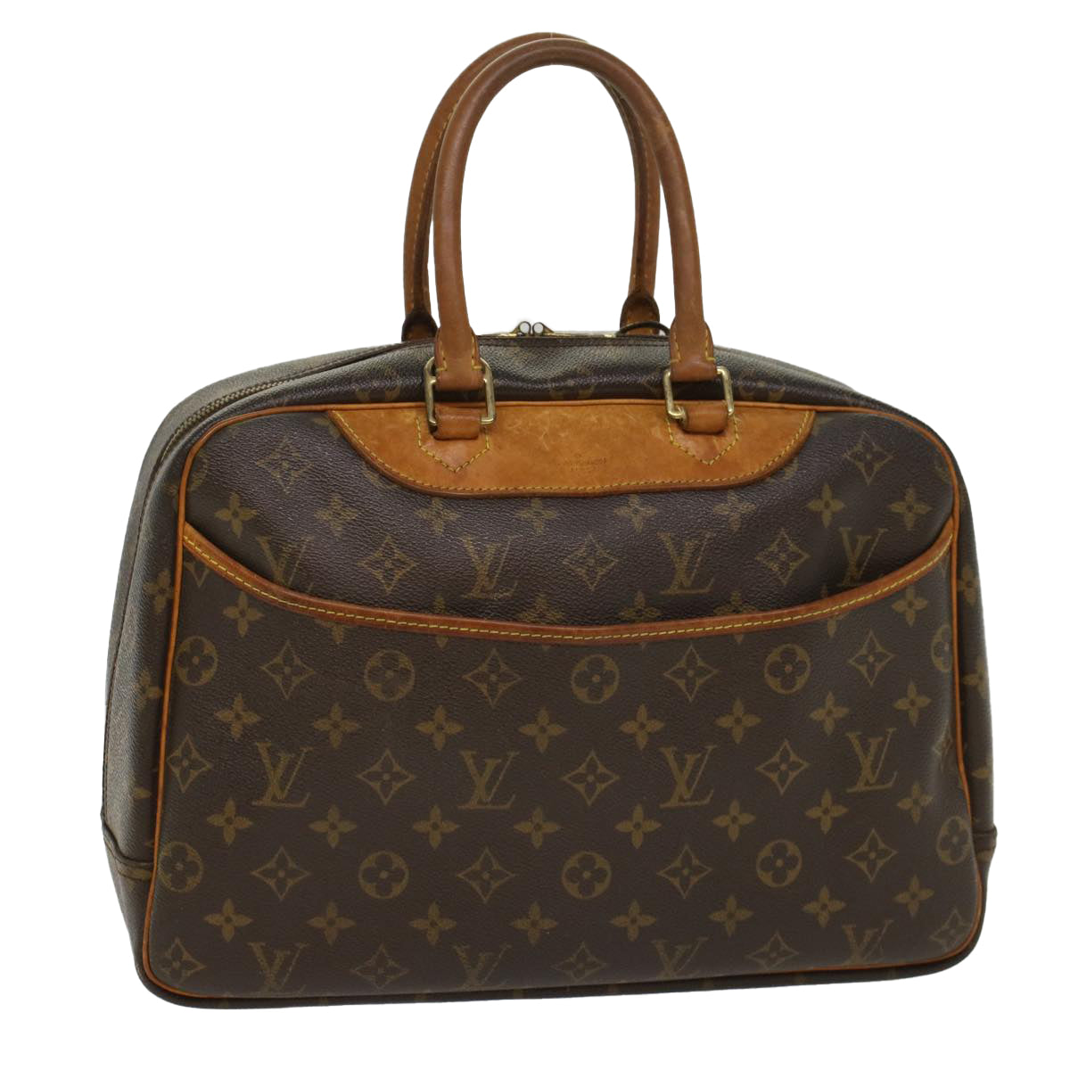 LOUIS VUITTON Monogram Deauville Hand Bag M47270 LV ar10168B