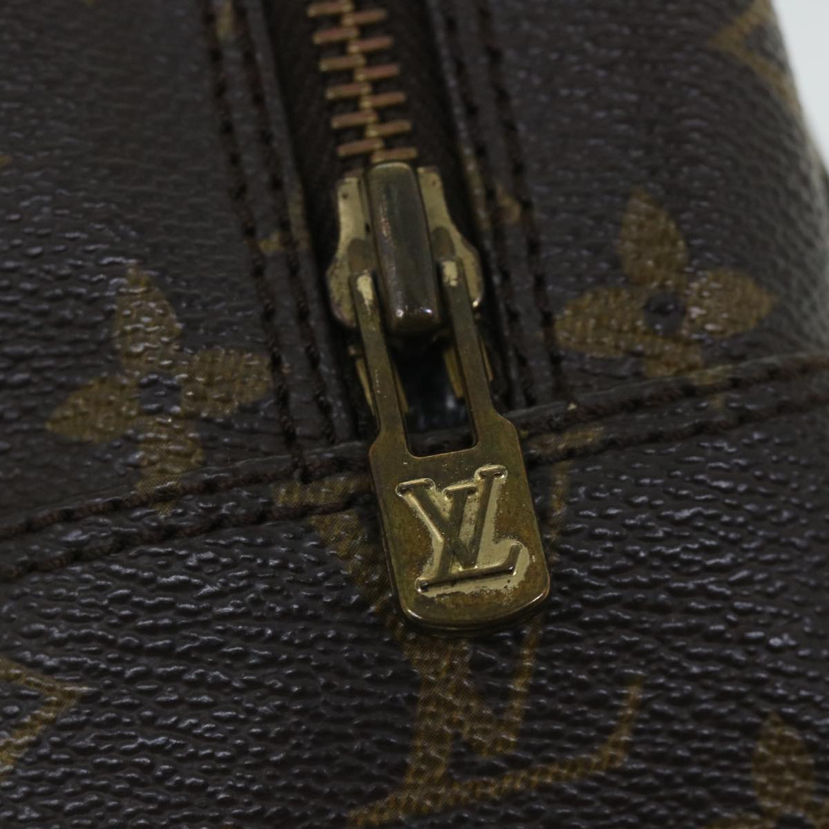 LOUIS VUITTON Monogram Trousse Toilette 28 Clutch Bag M47522 LV ar10194
