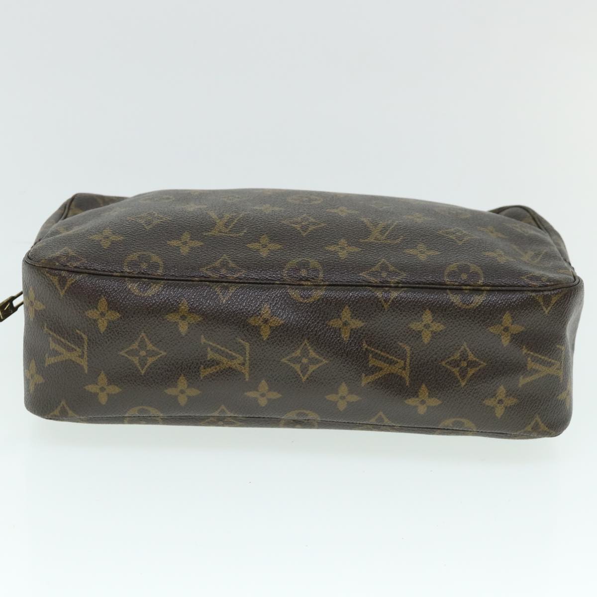 LOUIS VUITTON Monogram Trousse Toilette 28 Clutch Bag M47522 LV ar10194