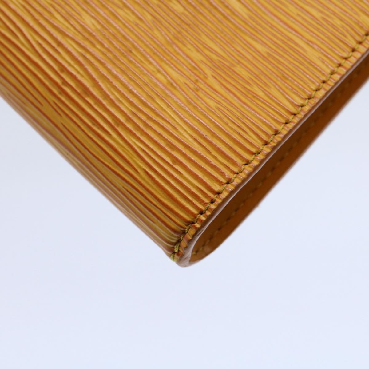 LOUIS VUITTON Epi Pochette Accessoires Pouch Vintage Yellow M52989 ar10195