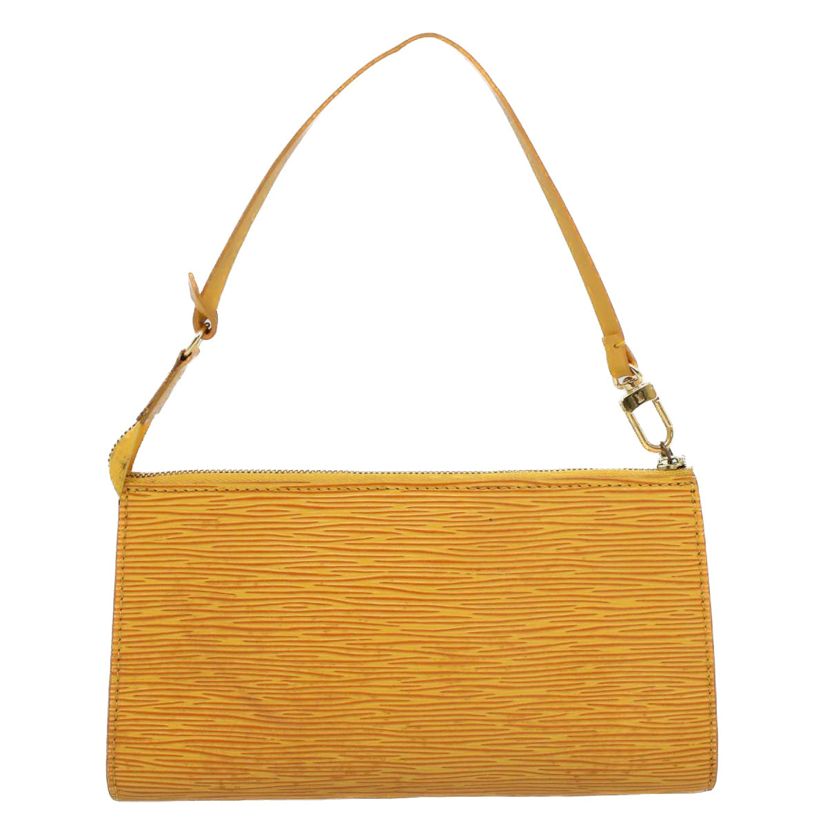 LOUIS VUITTON Epi Pochette Accessoires Pouch Vintage Yellow M52989 ar10195