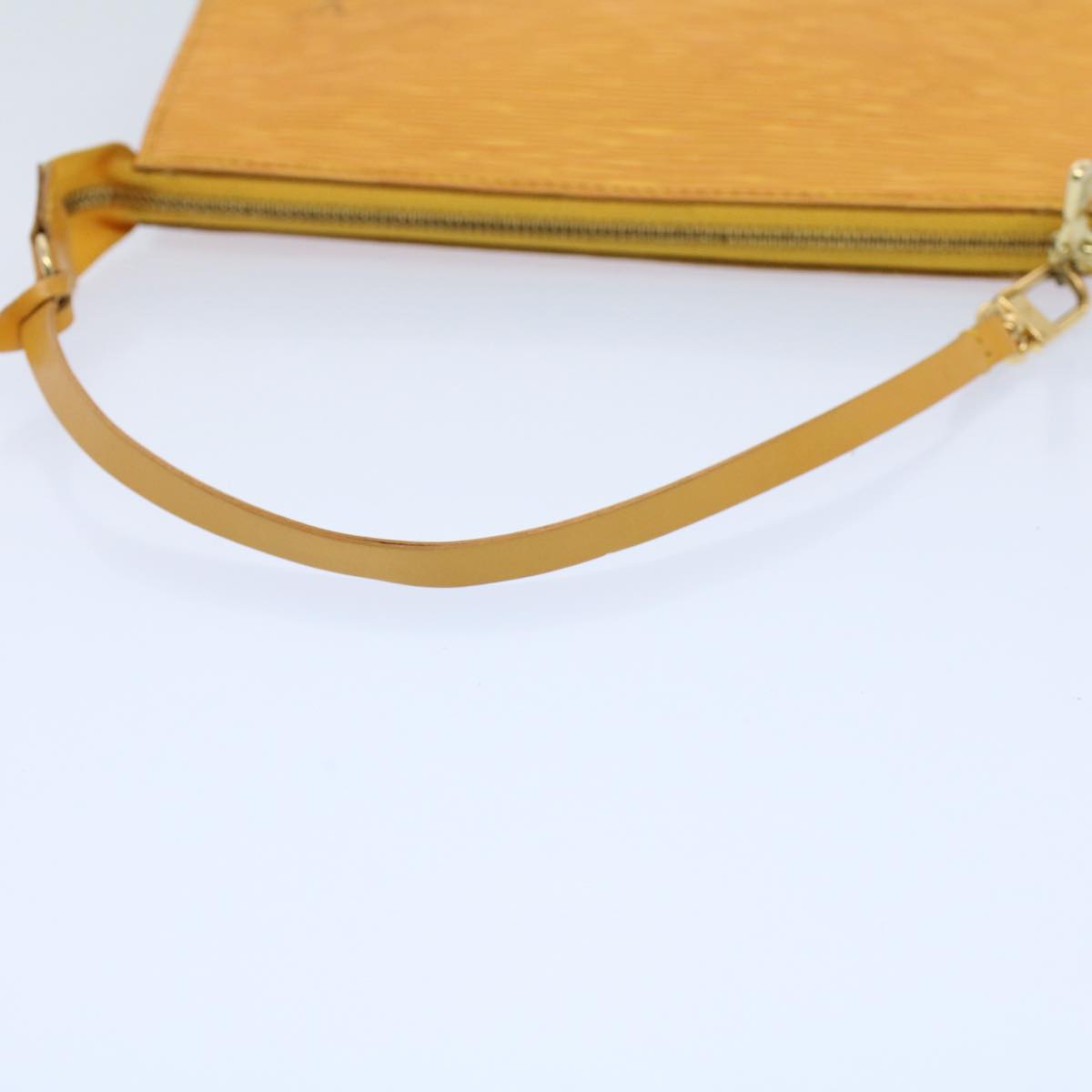 LOUIS VUITTON Epi Pochette Accessoires Pouch Vintage Yellow M52989 ar10195