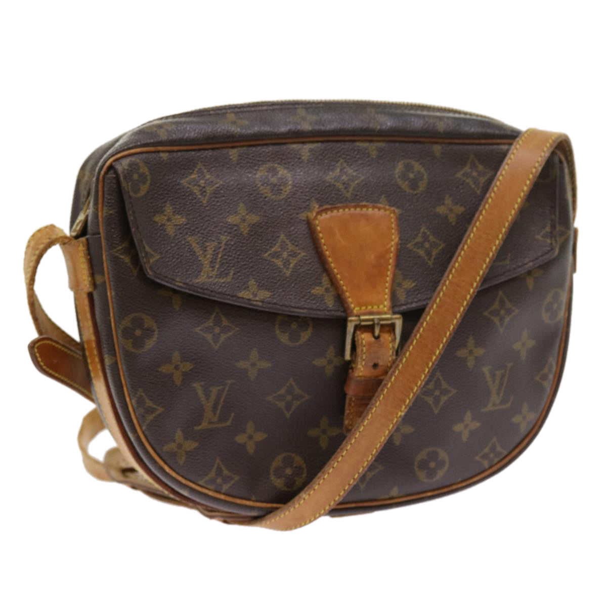 LOUIS VUITTON Monogram Jeune Fille GM Shoulder Bag M51225 LV ar10199