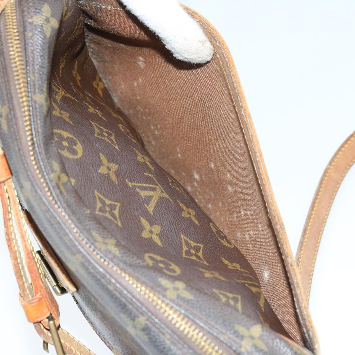 LOUIS VUITTON Monogram Jeune Fille GM Shoulder Bag M51225 LV ar10199