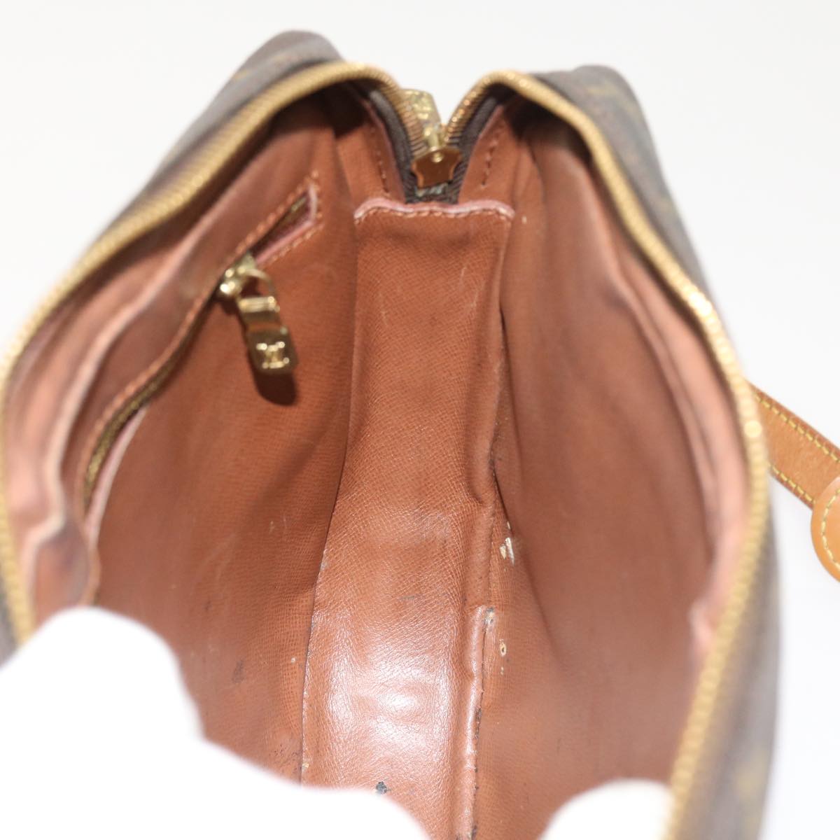 LOUIS VUITTON Monogram Jeune Fille GM Shoulder Bag M51225 LV ar10199