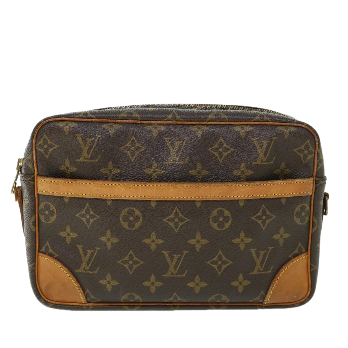 LOUIS VUITTON Monogram Trocadero 27 Shoulder Bag M51274 LV ar10200