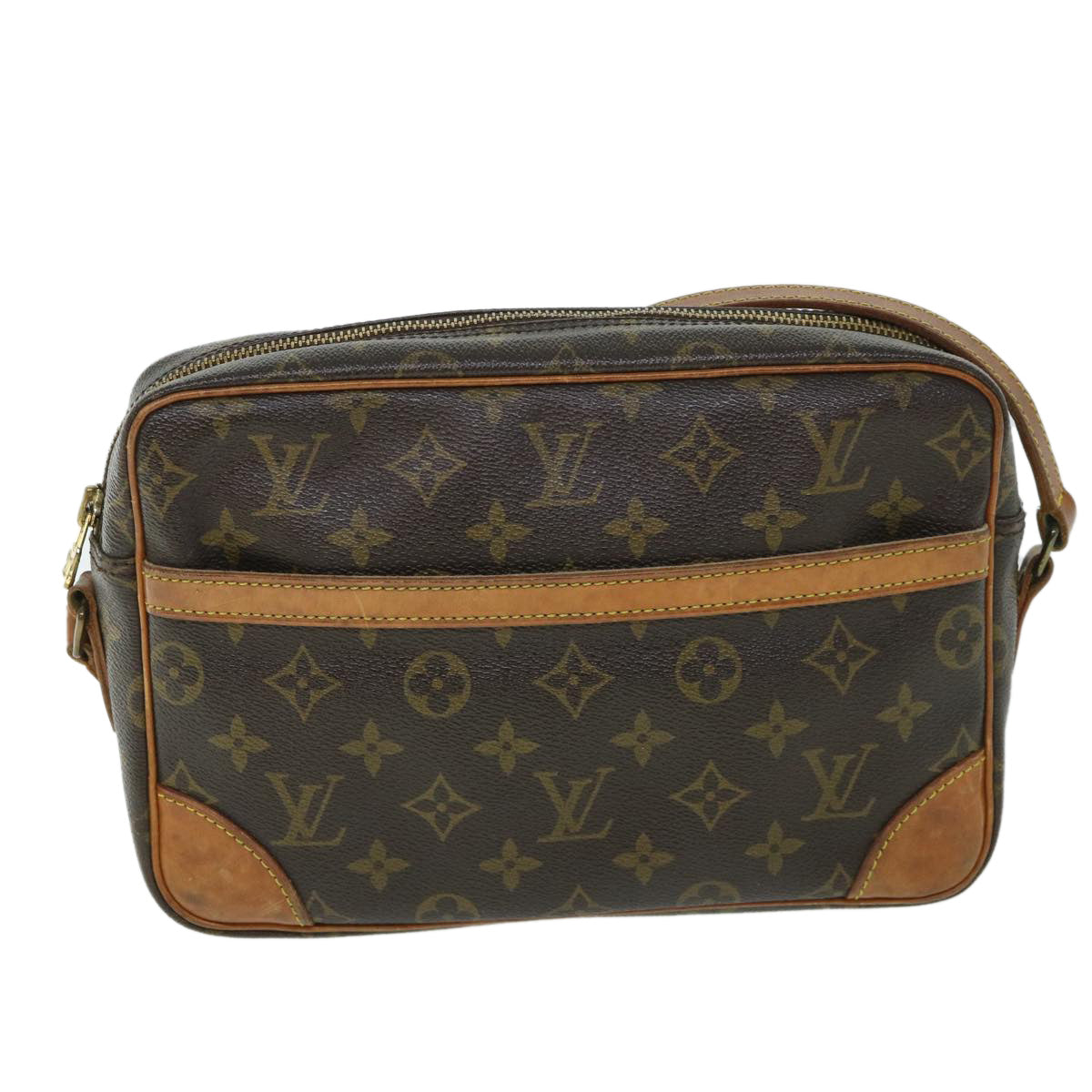 LOUIS VUITTON Monogram Trocadero 27 Shoulder Bag M51274 LV ar10201