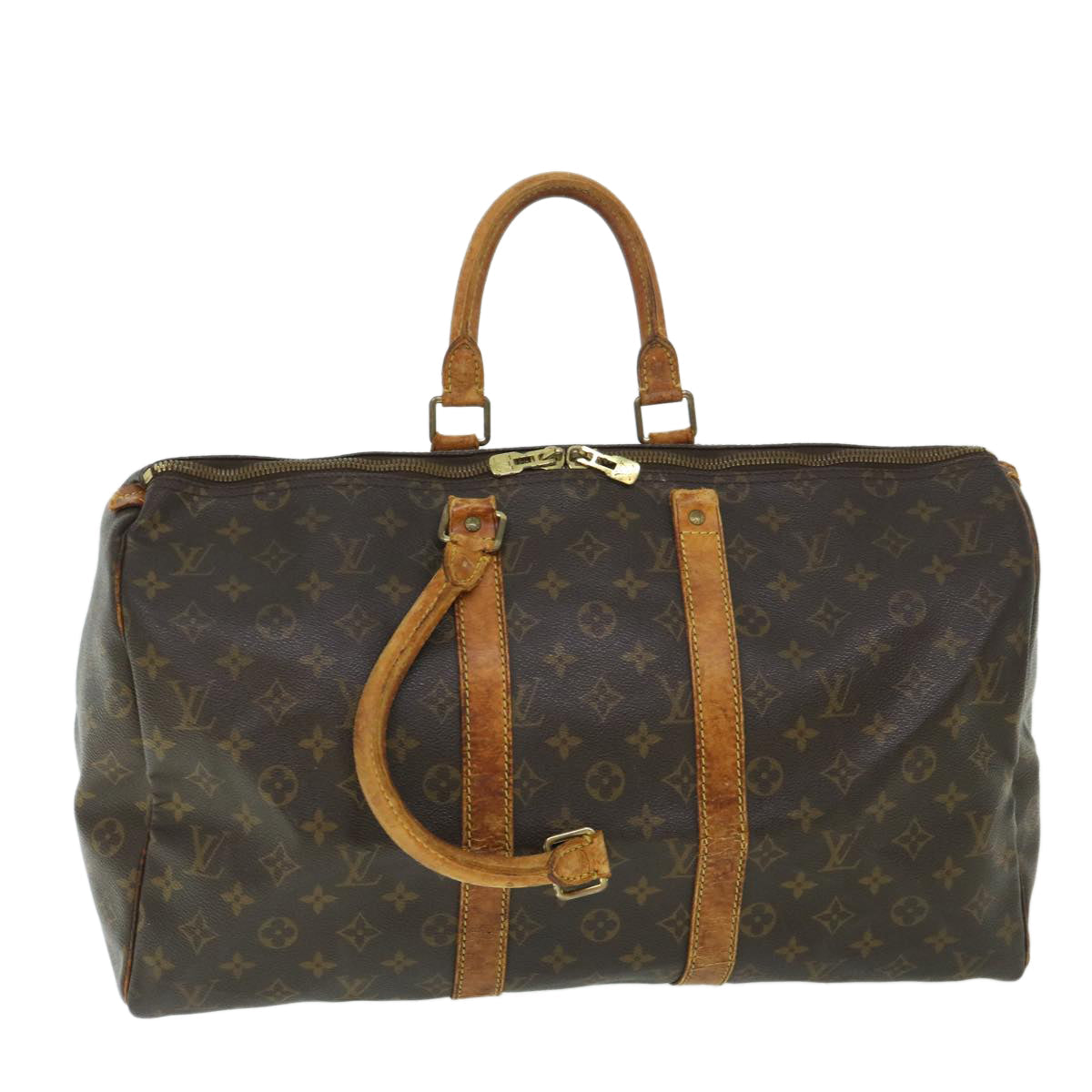 LOUIS VUITTON Monogram Keepall 45 Boston Bag M41428 LV ar10202