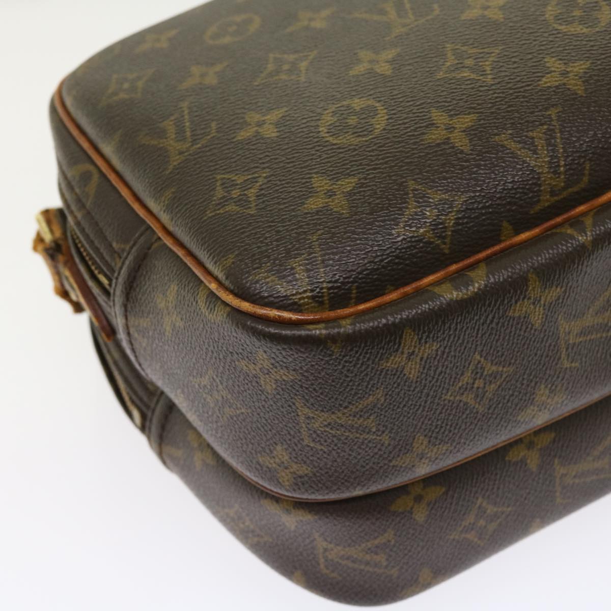LOUIS VUITTON Monogram Reporter PM Shoulder Bag M45254 LV ar10208