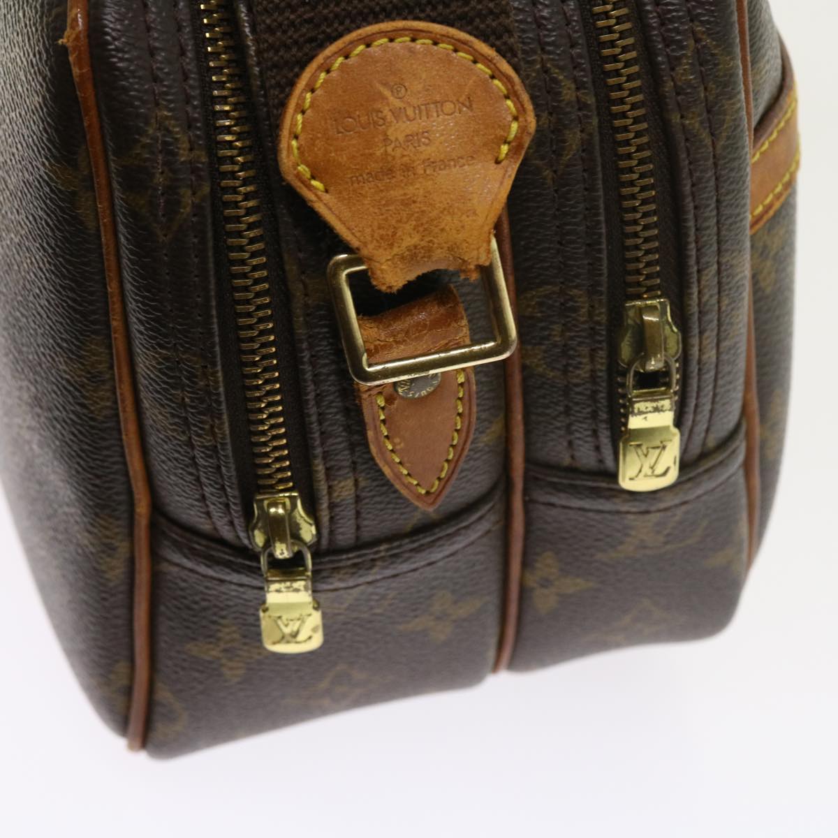 LOUIS VUITTON Monogram Reporter PM Shoulder Bag M45254 LV ar10208