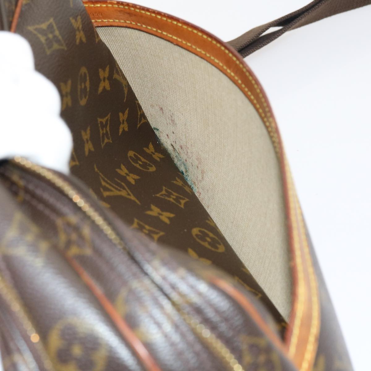 LOUIS VUITTON Monogram Reporter PM Shoulder Bag M45254 LV ar10208