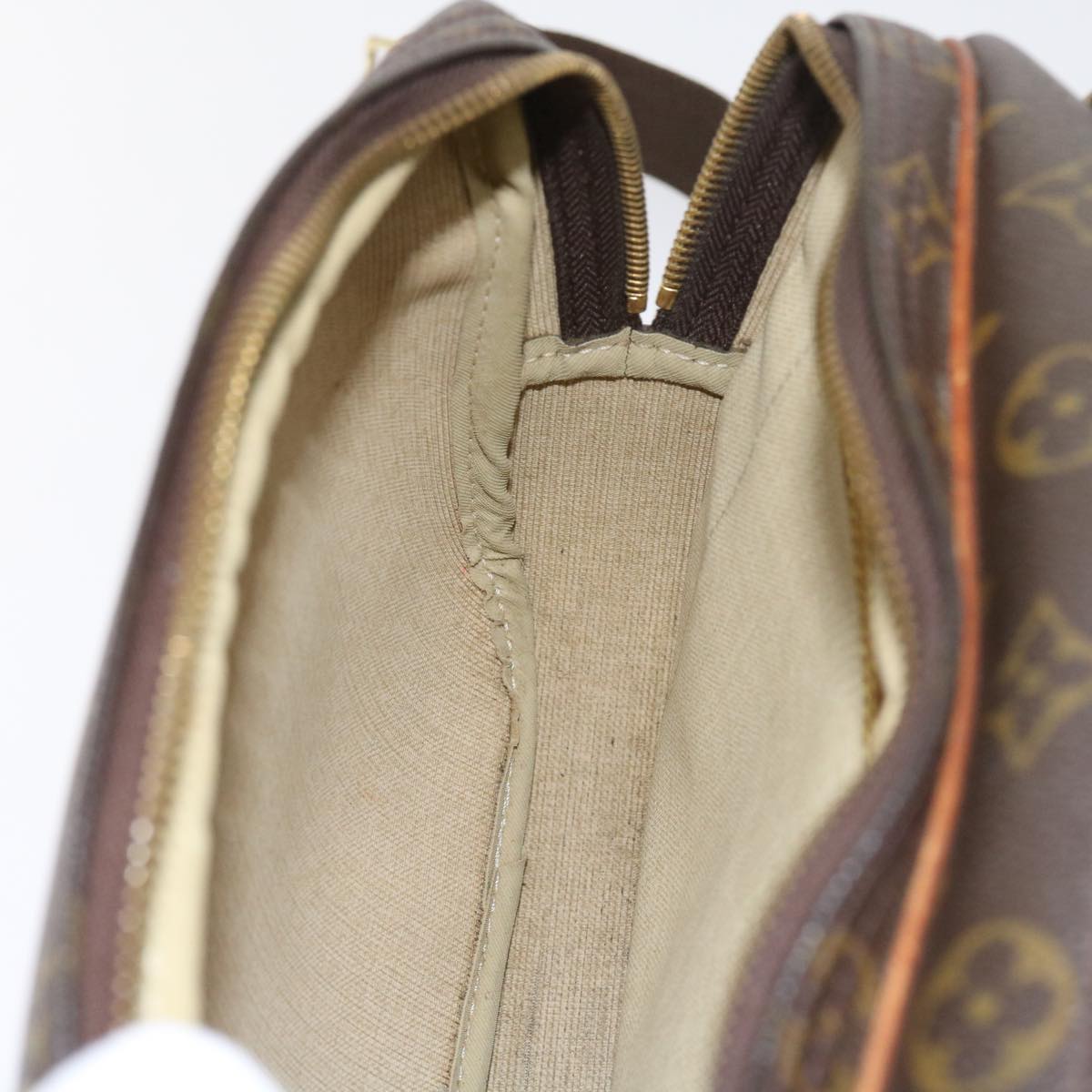 LOUIS VUITTON Monogram Reporter PM Shoulder Bag M45254 LV ar10208