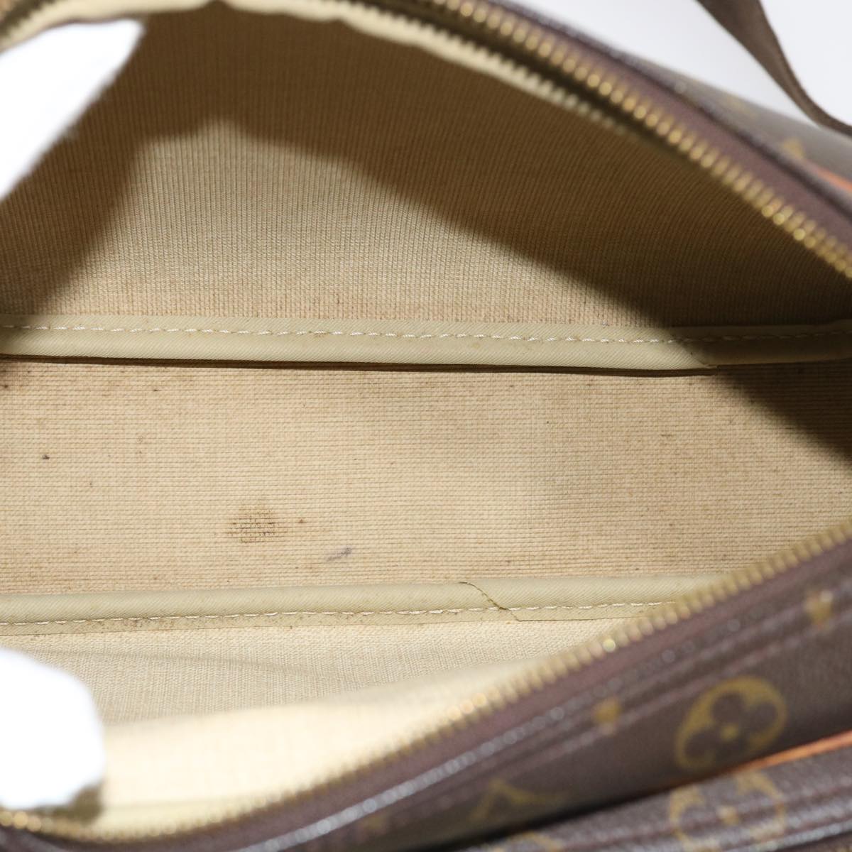 LOUIS VUITTON Monogram Reporter PM Shoulder Bag M45254 LV ar10208