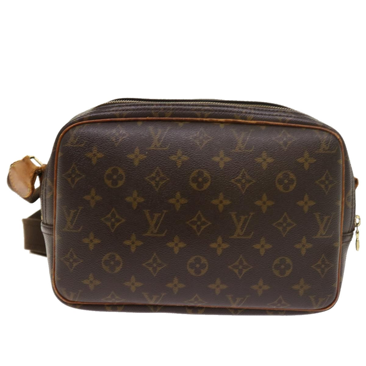 LOUIS VUITTON Monogram Reporter PM Shoulder Bag M45254 LV ar10208