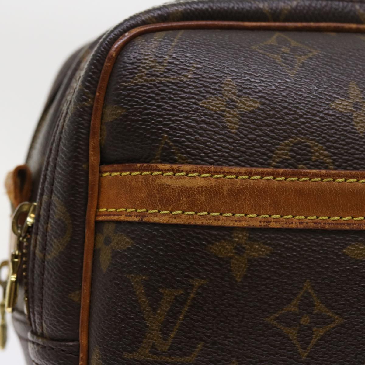 LOUIS VUITTON Monogram Reporter PM Shoulder Bag M45254 LV ar10208