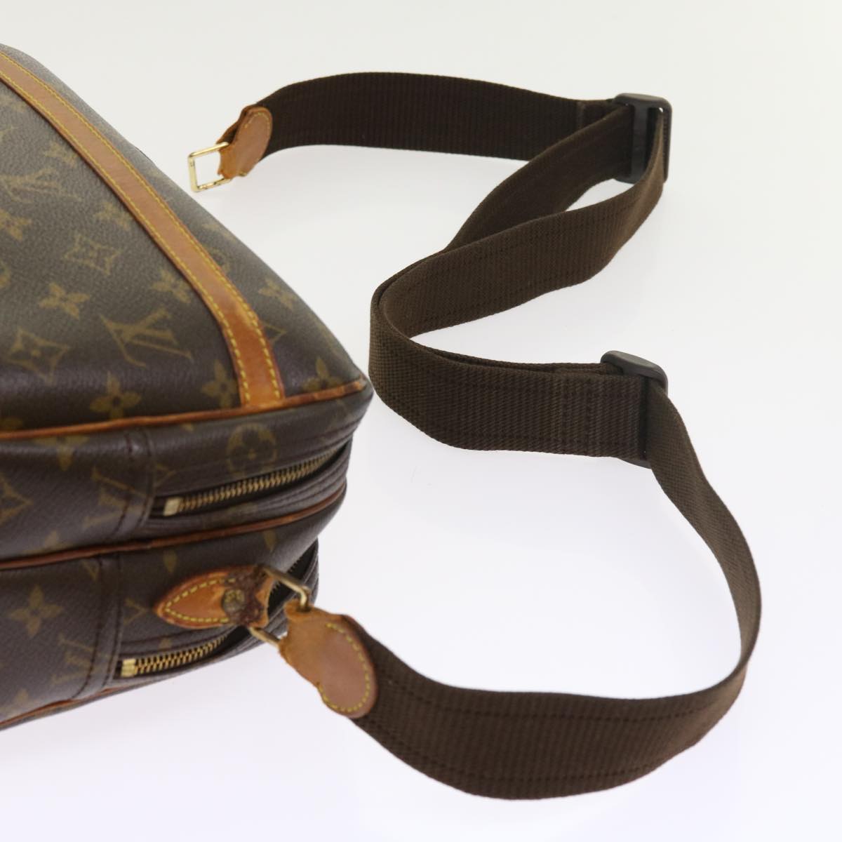 LOUIS VUITTON Monogram Reporter PM Shoulder Bag M45254 LV ar10208