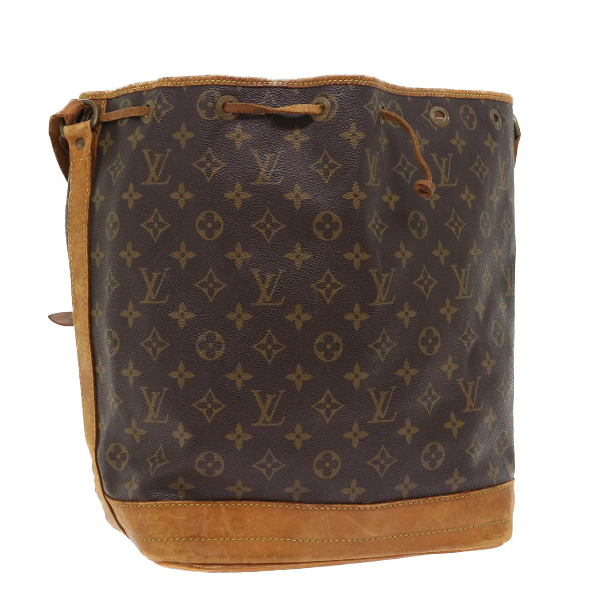 LOUIS VUITTON Monogram Noe Shoulder Bag M42224 LV ar10212