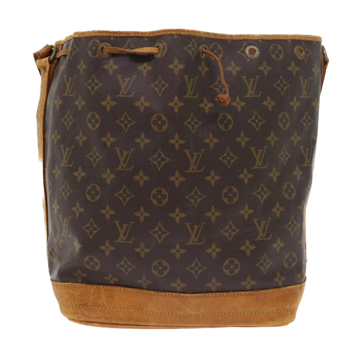 LOUIS VUITTON Monogram Noe Shoulder Bag M42224 LV ar10212