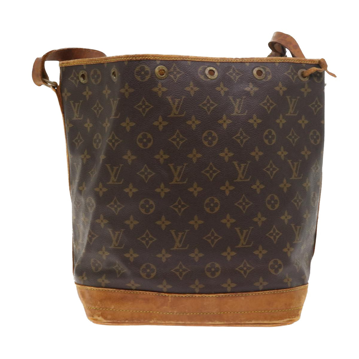 LOUIS VUITTON Monogram Noe Shoulder Bag M42224 LV ar10212