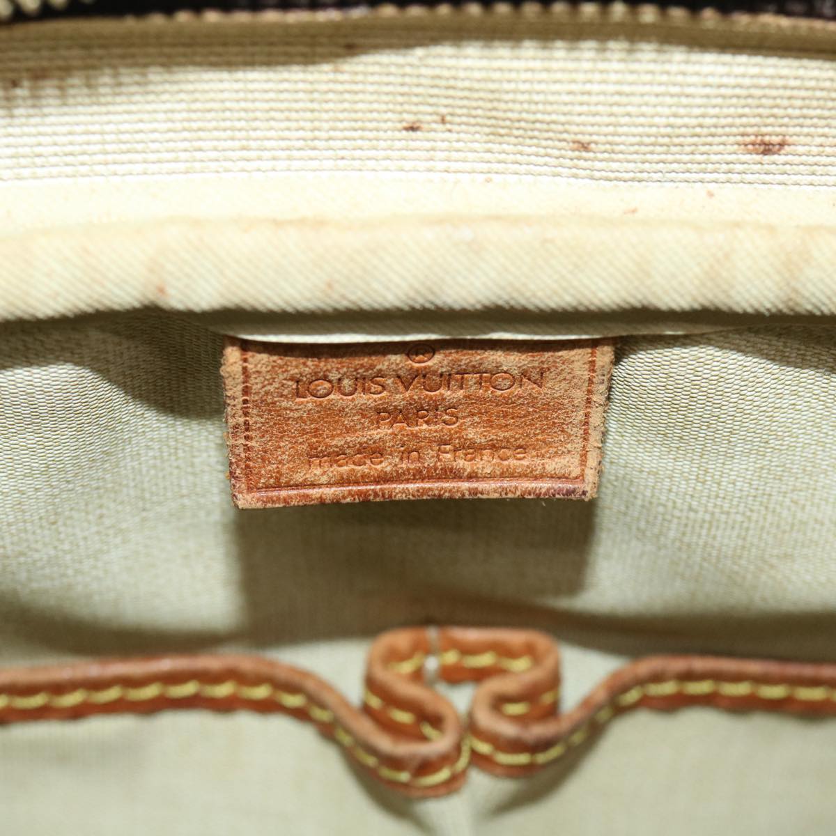 LOUIS VUITTON Monogram Deauville Hand Bag M47270 LV ar10214