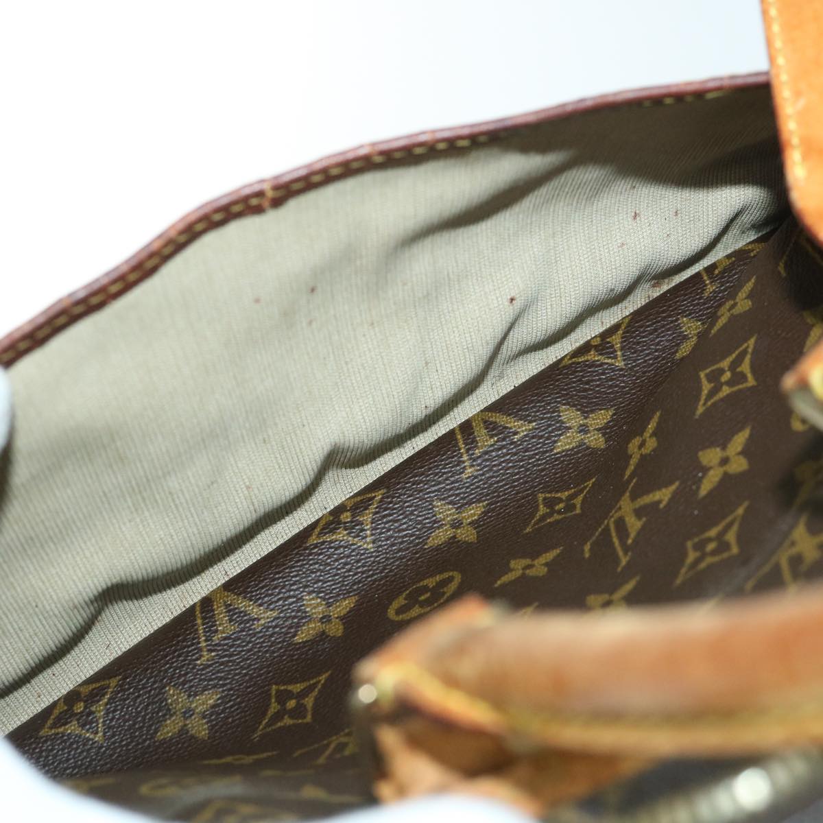 LOUIS VUITTON Monogram Deauville Hand Bag M47270 LV ar10214