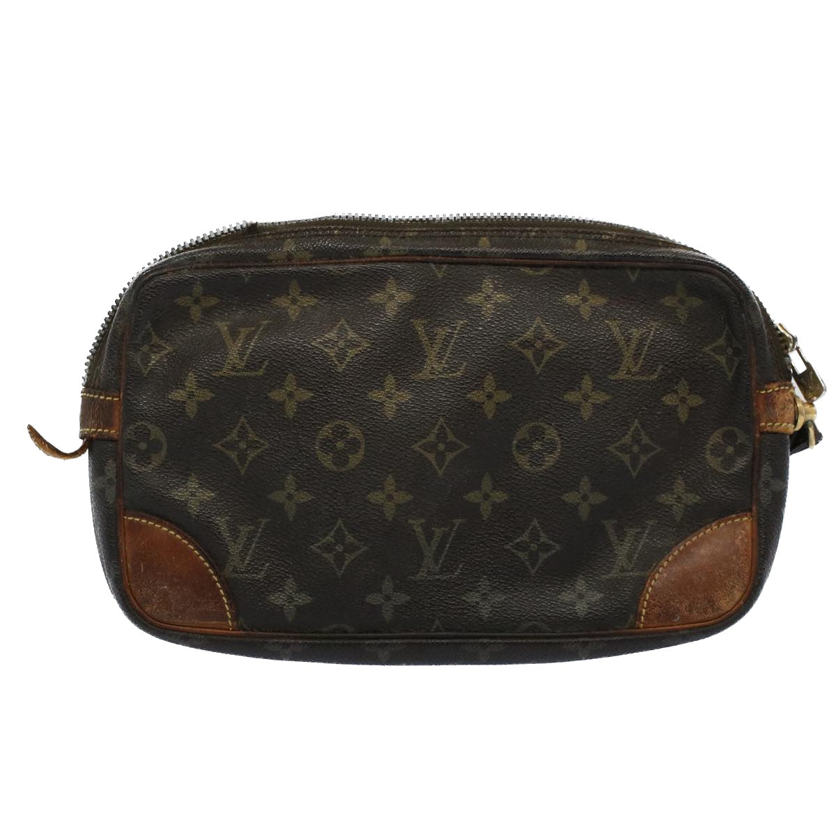 LOUIS VUITTON Monogram Marly Dragonne GM Clutch Bag M51825 LV ar10228