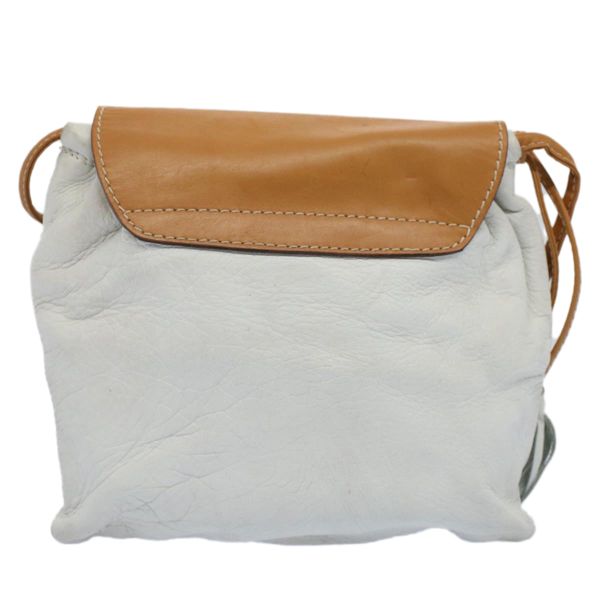 Luxury FendiShoulder Bag Leather Whitear10303
