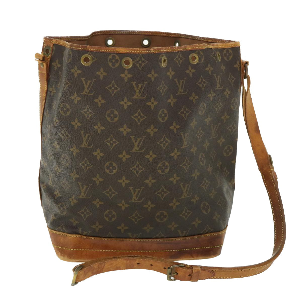 LOUIS VUITTON Monogram Noe Shoulder Bag M42224 LV ar10318