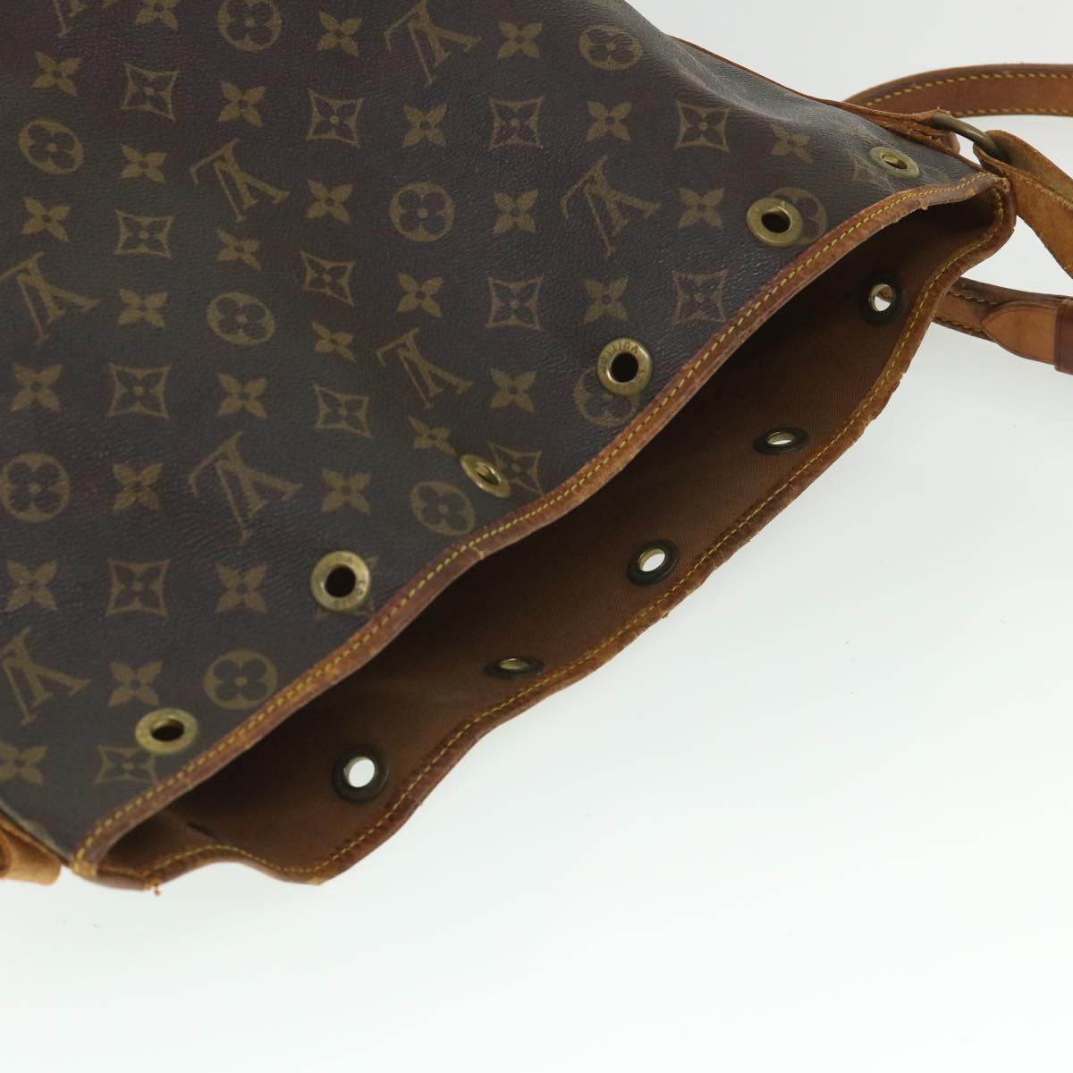LOUIS VUITTON Monogram Noe Shoulder Bag M42224 LV ar10318