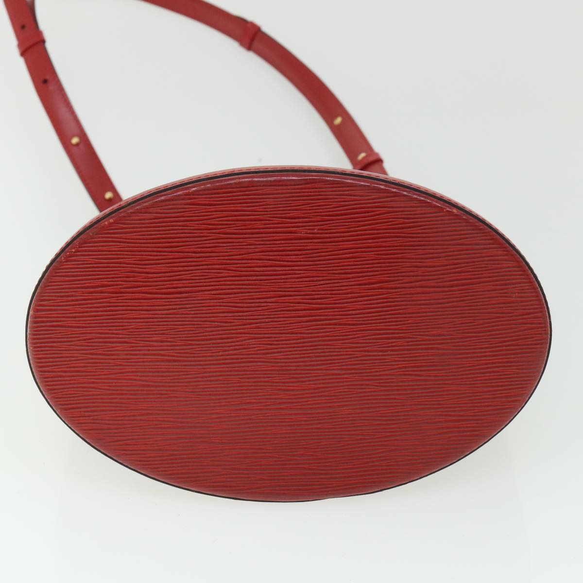 LOUIS VUITTON Epi Cluny Shoulder Bag Red M52257 LV ar10346B