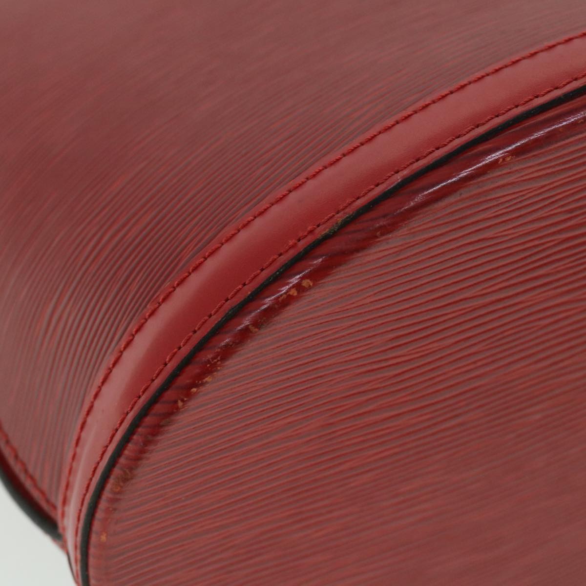 LOUIS VUITTON Epi Cluny Shoulder Bag Red M52257 LV ar10346B