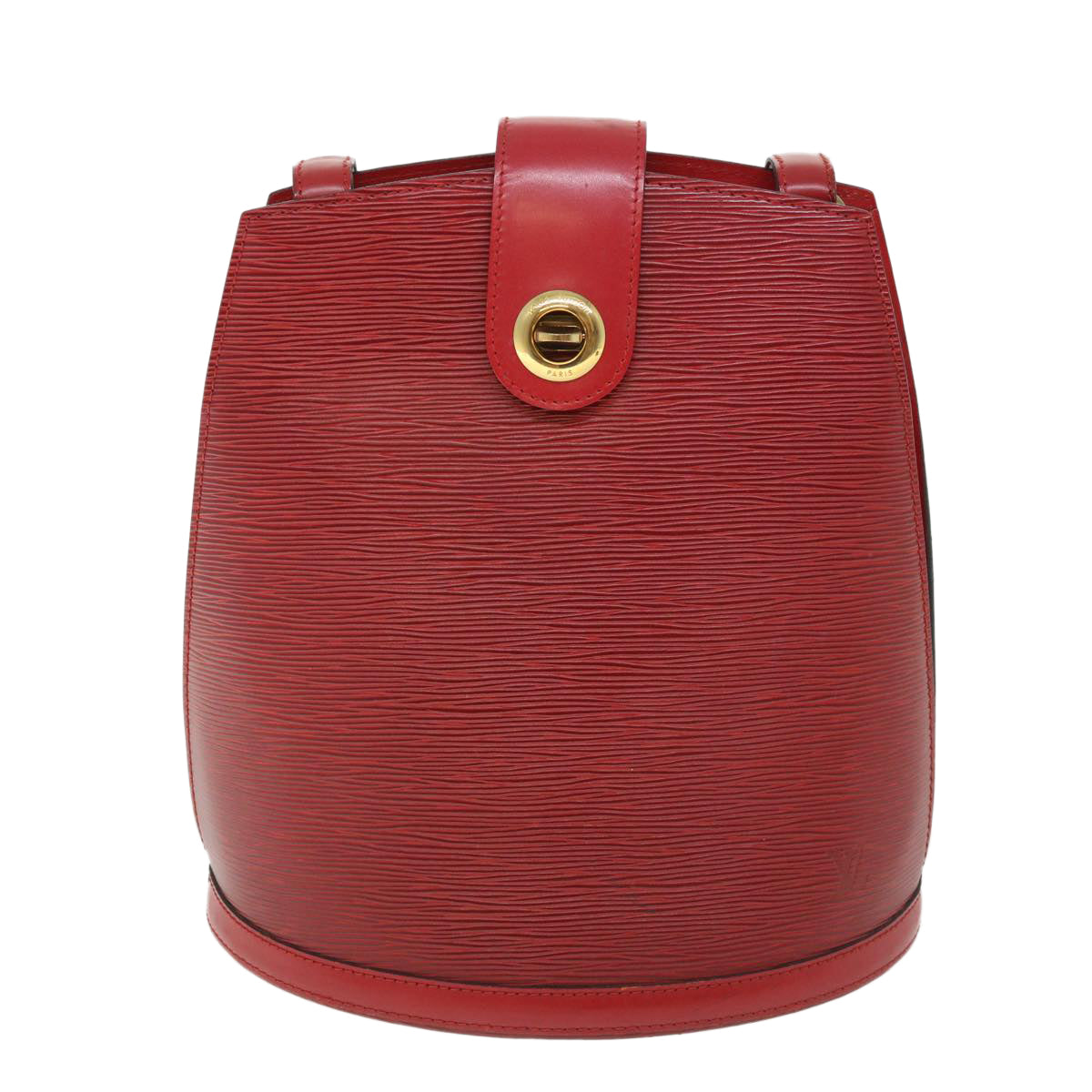 LOUIS VUITTON Epi Cluny Shoulder Bag Red M52257 LV ar10346B