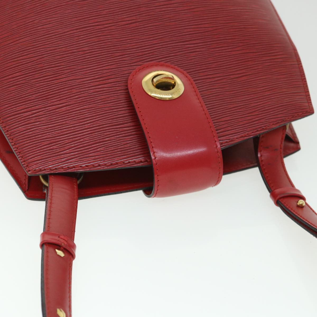 LOUIS VUITTON Epi Cluny Shoulder Bag Red M52257 LV ar10346B