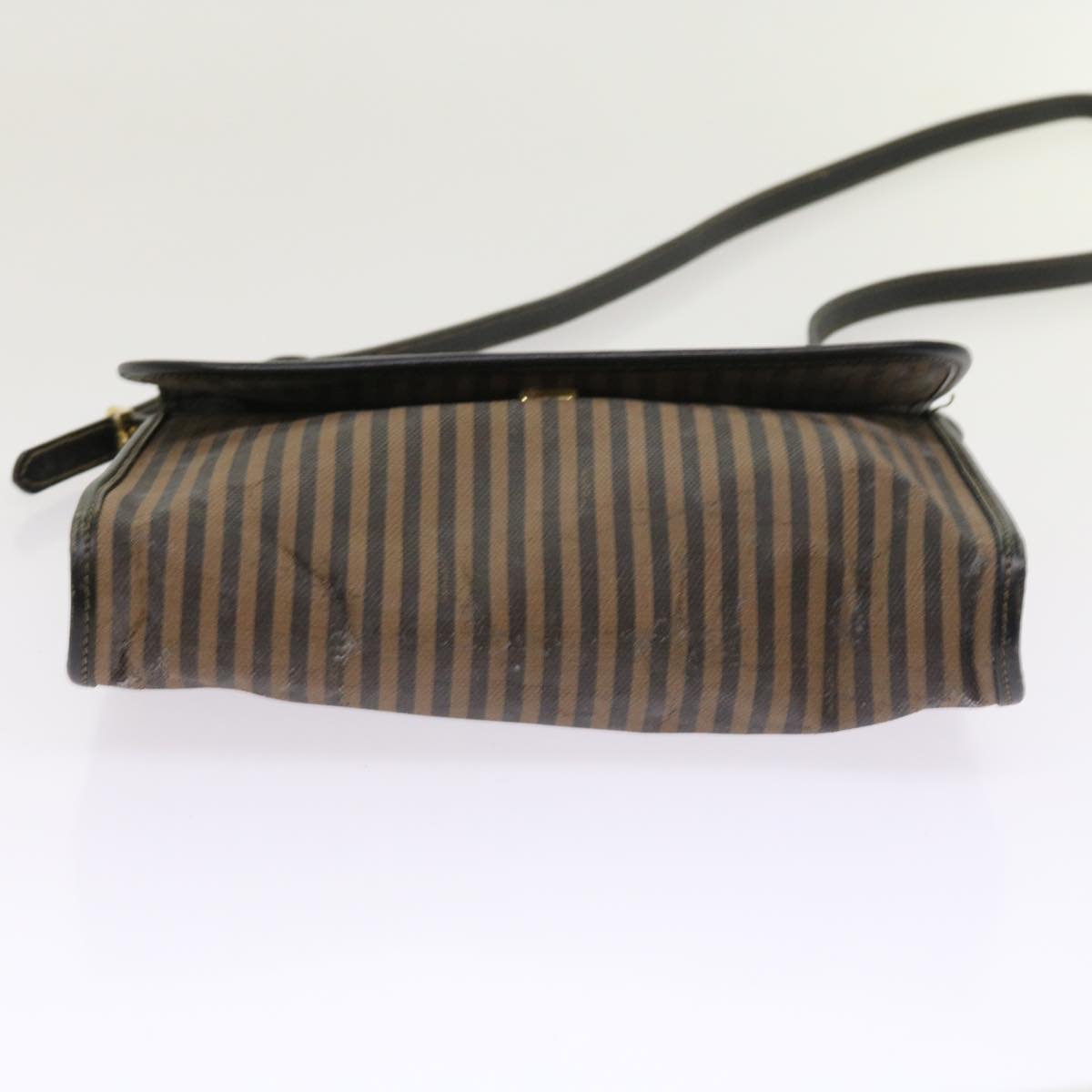 Luxury FendiPecan Canvas Shoulder Bag Brownar10375B