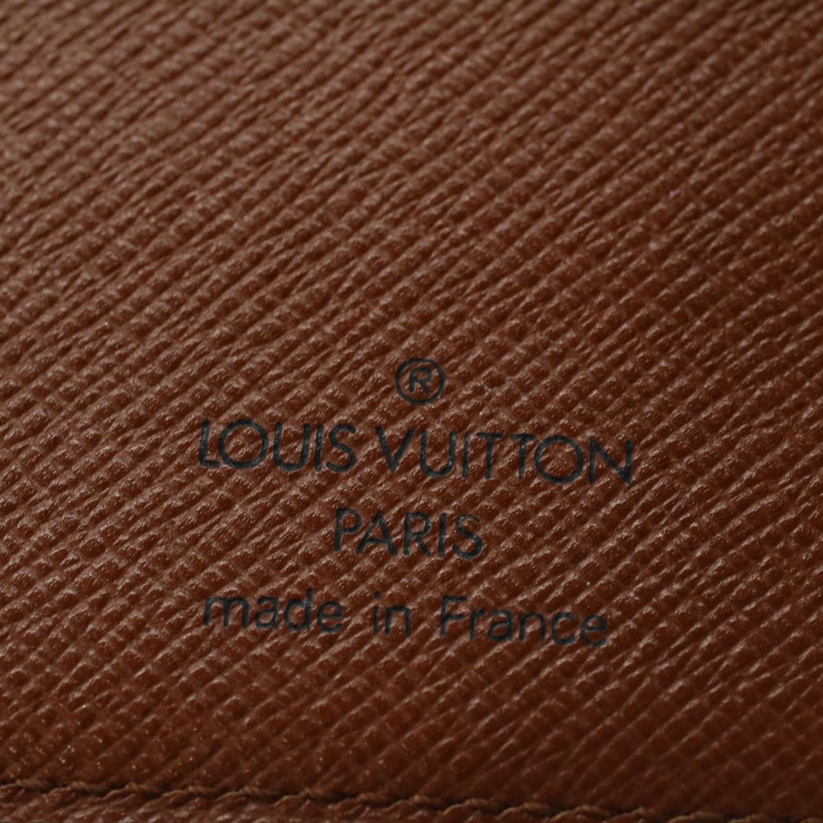 LOUIS VUITTON Epi Agenda MM Day Planner Cover Brown R20043 LV ar10428
