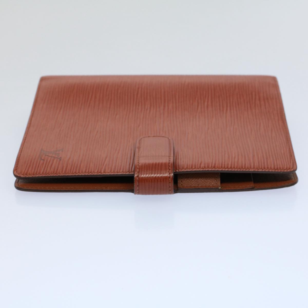 LOUIS VUITTON Epi Agenda MM Day Planner Cover Brown R20043 LV ar10428