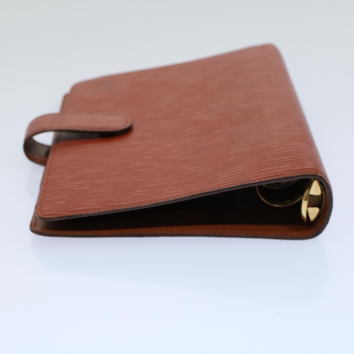 LOUIS VUITTON Epi Agenda MM Day Planner Cover Brown R20043 LV ar10428