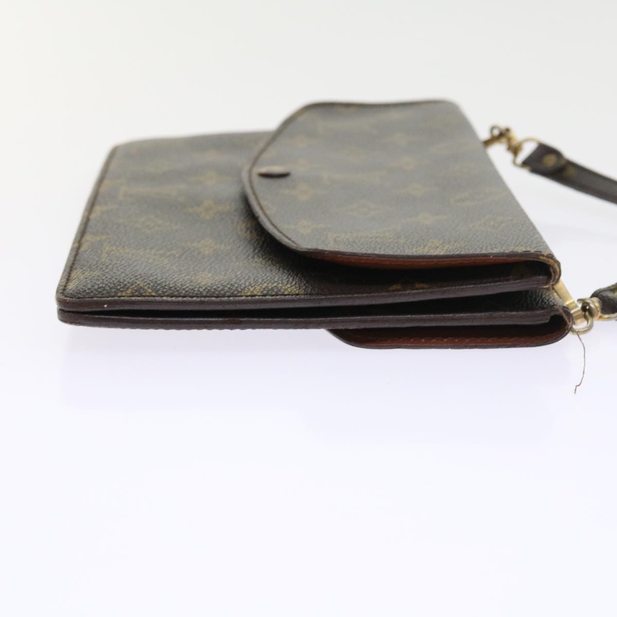 LOUIS VUITTON Monogram Double Rabat Shoulder Bag M51815 LV ar10429