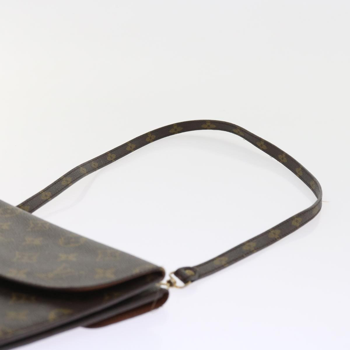LOUIS VUITTON Monogram Double Rabat Shoulder Bag M51815 LV ar10429