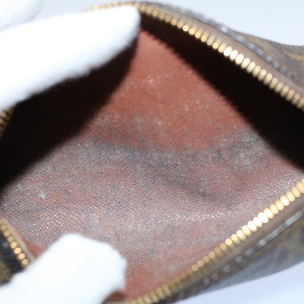 LOUIS VUITTON Monogram Papillon Pouch LV ar10430