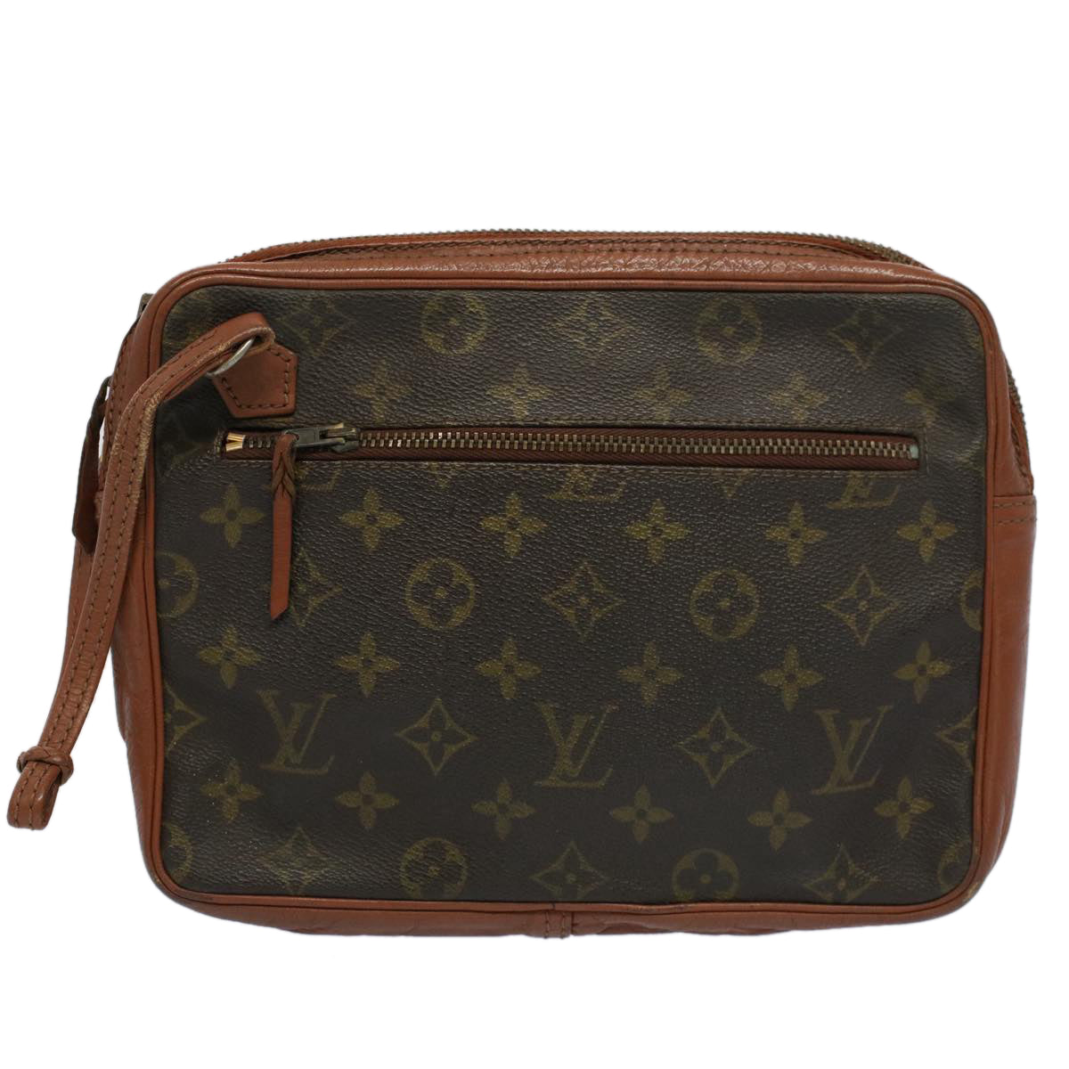 LOUIS VUITTON Monogram Pochette Sports Clutch Bag No.183 LV ar10431